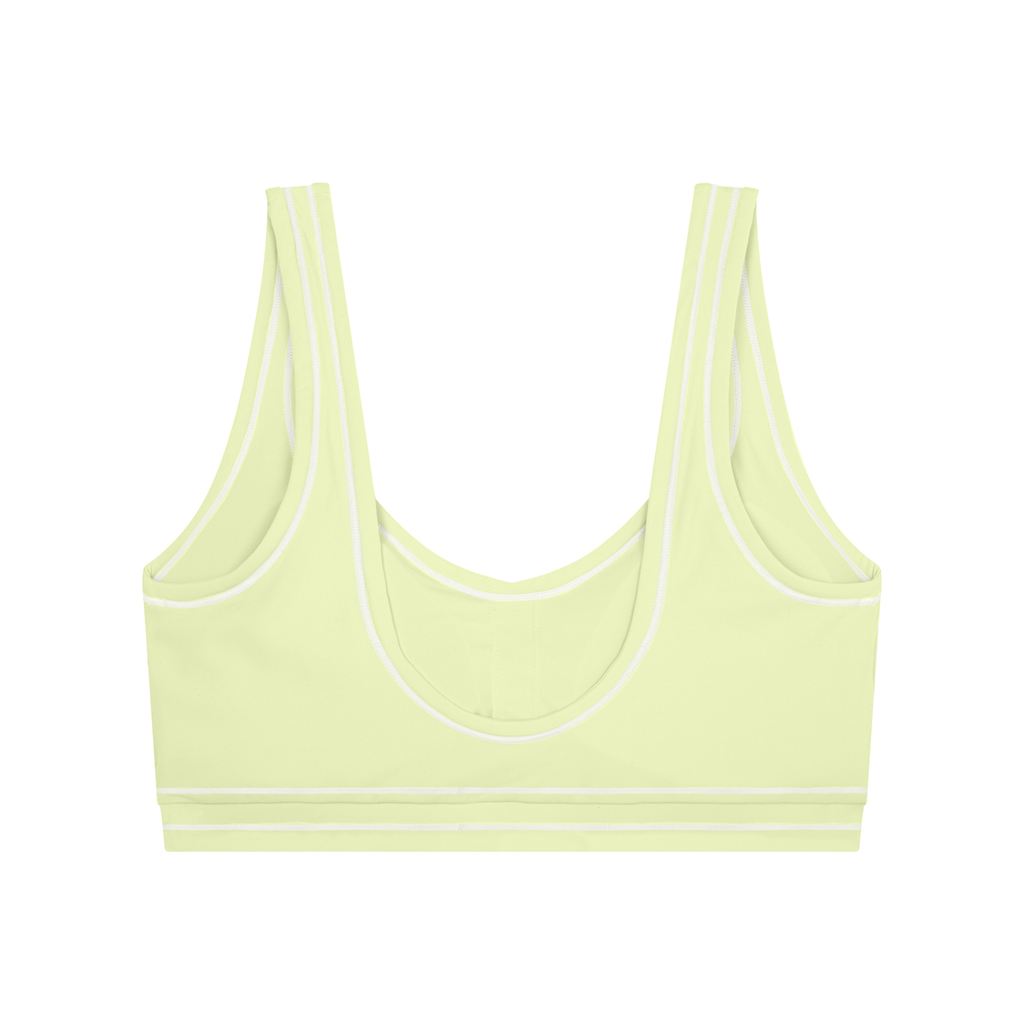 SZN 1 Training Bra - Mellow Yellow
