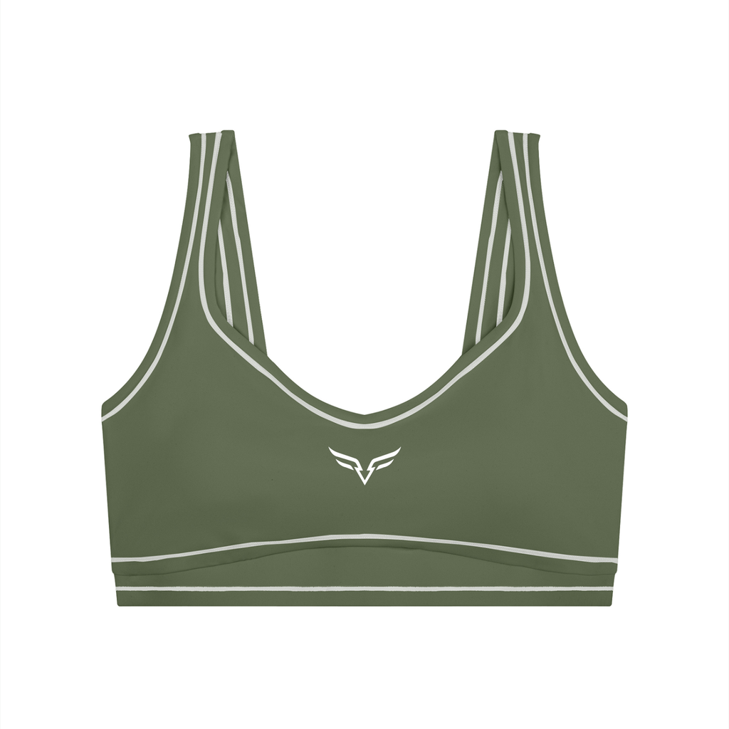 SZN 1 Training  Bra - Sage